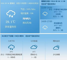 北京天气实时预报（北京未来4天天气预报）