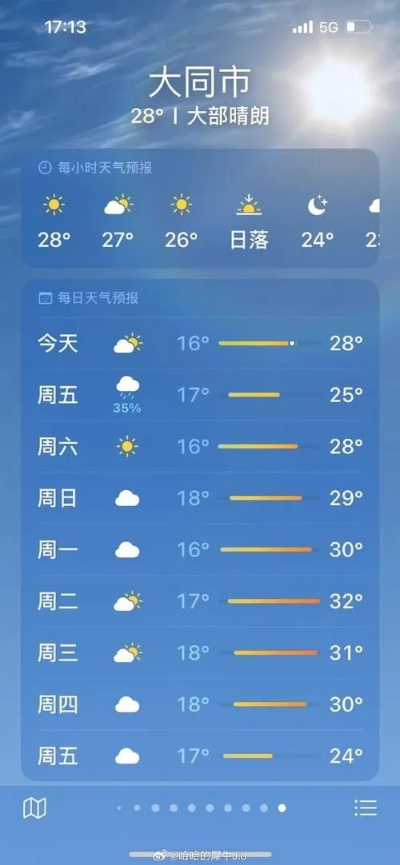 大同市天气预报的简单介绍 大同市天气预报的简单介绍